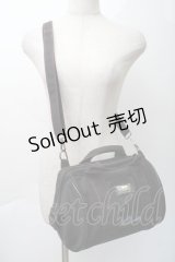 Deorart / レザー切替ショルダーバッグ  黒ｘ赤 S-25-11-22-034-PU-BG-HR-ZS