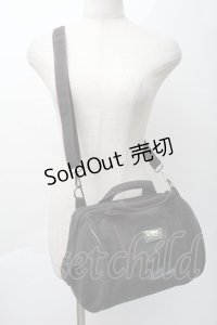 Deorart / レザー切替ショルダーバッグ  黒ｘ赤 S-25-11-22-034-PU-BG-HR-ZS