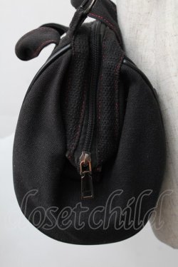 画像3: Deorart / レザー切替ショルダーバッグ  黒ｘ赤 S-25-11-22-034-PU-BG-HR-ZS