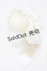 LOLITA / シフォンカチューシャ  アイボリー S-25-11-23-001-LO-AC-HR-ZS