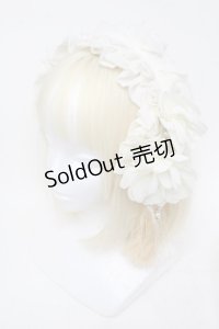 LOLITA / シフォンカチューシャ  アイボリー S-25-11-23-001-LO-AC-HR-ZS