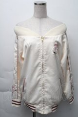 LIZ LISA / 刺繍ブルゾン  オフ S-25-11-23-045-LO-CO-AS-ZS