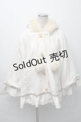 Deary / くまミミくま釦ショートコート  キナリ S-25-11-23-046-LO-CO-HR-ZS