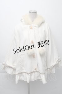 Deary / くまミミくま釦ショートコート  キナリ S-25-11-23-046-LO-CO-HR-ZS