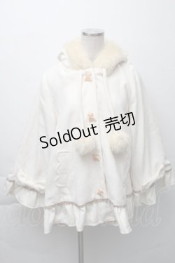 画像1: Deary / くまミミくま釦ショートコート  キナリ S-25-11-23-046-LO-CO-HR-ZS