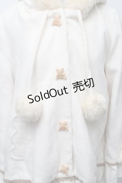 画像3: Deary / くまミミくま釦ショートコート  キナリ S-25-11-23-046-LO-CO-HR-ZS