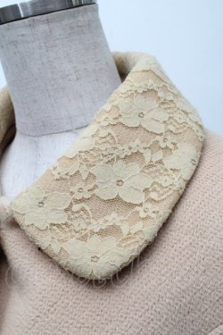 画像3: axes femme / レース使いコート M ベージュ S-25-11-23-048-AX-CO-HR-ZS