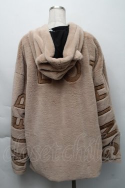 画像2: NieR Clothing / ファーパーカー  ベージュ S-25-11-23-049-PU-CO-AS-ZS