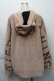 画像2: NieR Clothing / ファーパーカー  ベージュ S-25-11-23-049-PU-CO-AS-ZS (2)