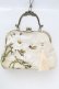 画像1: LOLITA / 和柄がま口ハンドバッグ  アイボリー S-25-11-23-008-LO-BG-HR-ZS (1)