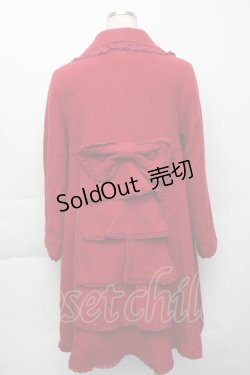 画像2: BABY,THE STARS SHINE BRIGHT / 小公女コート  ワイン S-25-11-23-054-BA-CO-AS-ZT0307B