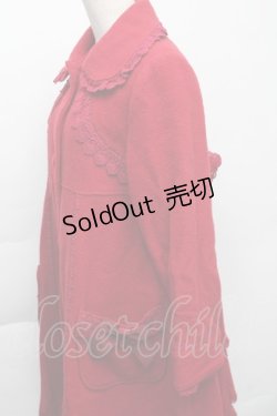 画像3: BABY,THE STARS SHINE BRIGHT / 小公女コート  ワイン S-25-11-23-054-BA-CO-AS-ZT0307B