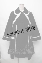 BABY,THE STARS SHINE BRIGHT / 小公女コート (2022)  黒ｘ白 S-25-11-23-058-BA-CO-AS-ZS