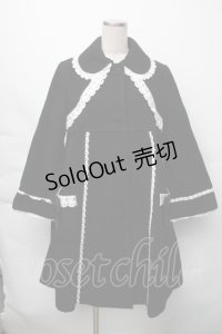 BABY,THE STARS SHINE BRIGHT / 小公女コート (2022)  黒ｘ白 S-25-11-23-058-BA-CO-AS-ZS