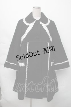 画像1: BABY,THE STARS SHINE BRIGHT / 小公女コート (2022)  黒ｘ白 S-25-11-23-058-BA-CO-AS-ZS