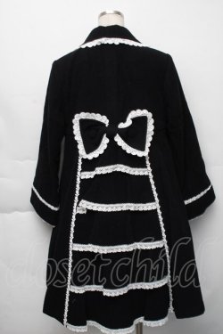 画像2: BABY,THE STARS SHINE BRIGHT / 小公女コート (2022)  黒ｘ白 S-25-11-23-058-BA-CO-AS-ZS
