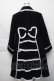 画像2: BABY,THE STARS SHINE BRIGHT / 小公女コート (2022)  黒ｘ白 S-25-11-23-058-BA-CO-AS-ZS (2)