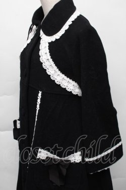 画像3: BABY,THE STARS SHINE BRIGHT / 小公女コート (2022)  黒ｘ白 S-25-11-23-058-BA-CO-AS-ZS