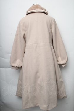 画像2: m petit by misako / AM*リボンコート M ベージュ S-25-11-23-1040-LO-CO-AS-ZS