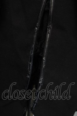 画像5: PUNK RAVE / 切替ロングジャケット  黒 S-25-11-23-1041-PU-JA-AS-ZS