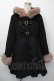 画像1: Rojita / ファー襟コート  黒 S-25-11-23-1042-LO-CO-AS-ZS (1)