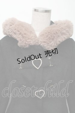 画像3: Rojita / ファー襟コート  黒 S-25-11-23-1042-LO-CO-AS-ZS