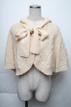 画像1: Fi.n.t / ニットケープ  オフ S-25-11-23-1005-CA-TO-AS-ZS