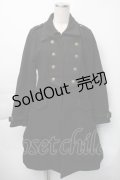 Amavel / ナポレオンコート  黒 S-25-11-23-1043-CA-CO-HR-ZS