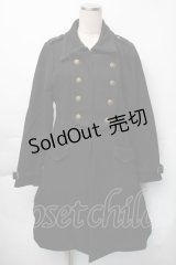 Amavel / ナポレオンコート  黒 S-25-11-23-1043-CA-CO-HR-ZS