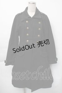 Amavel / ナポレオンコート  黒 S-25-11-23-1043-CA-CO-HR-ZS