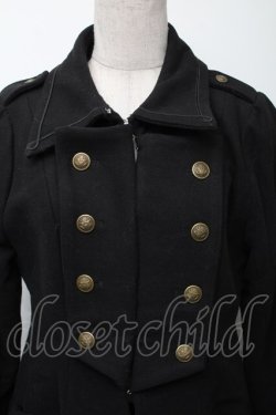 画像3: Amavel / ナポレオンコート  黒 S-25-11-23-1043-CA-CO-HR-ZS