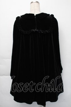 画像2: Ank Rouge / ベロアワンピース  黒 S-25-11-23-1046-CA-OP-AS-ZS