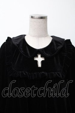 画像3: Ank Rouge / ベロアワンピース  黒 S-25-11-23-1046-CA-OP-AS-ZS