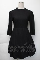 LOLITA / カットソーワンピース  黒 S-25-11-23-1048-LO-OP-AS-ZS