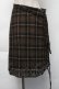 画像1: The Gabriel Chelsea / チェックスカート  ブラウン S-25-11-23-1054-PU-SK-AS-ZS (1)