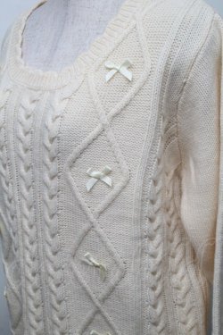 画像3: Fi.n.t / ケーブルニット  オフ S-25-11-23-1006-CA-TO-AS-ZS