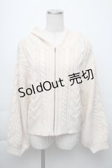 LOLITA / ニットパーカー  黒 S-25-11-23-1008-LO-TO-AS-ZS