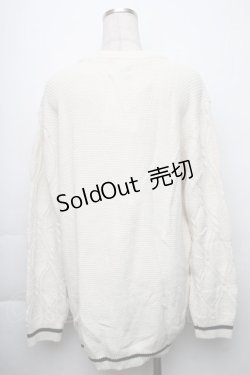 画像2: MINT NeKO / ケーブルネコニット  オフ S-25-11-23-1009-HN-TO-AS-ZS