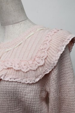 画像3: LIZ LISA / ヨーク切替カーディガン  ピンク S-25-11-23-1013-LO-TO-AS-ZS