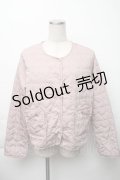 m petit by misako / マイメロタフタハートキルトジャケット LL ピンク S-25-11-23-1015-LO-BL-HR-ZS