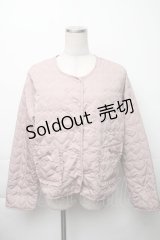 m petit by misako / マイメロタフタハートキルトジャケット LL ピンク S-25-11-23-1015-LO-BL-HR-ZS