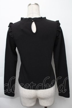 画像2: Rojita / ベロアリボントップス  黒 S-25-11-23-1031-LO-TO-AS-ZS