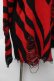 画像4: KILLSTAR / ハートニット  黒ｘ赤 S-25-11-23-1036-PU-TO-AS-ZS (4)