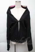gouk / パイピングカーディガン  黒 S-25-11-23-018-GO-TO-AS-ZS