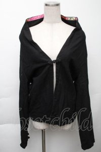 gouk / パイピングカーディガン  黒 S-25-11-23-018-GO-TO-AS-ZS