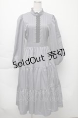 m petit by misako / AM＊レースティアードワンピース M グレー S-25-11-23-032-LO-OP-AS-ZS