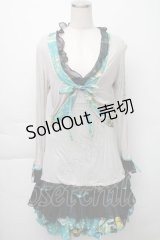 gouk / ボレロ付きキャミワンピースセット  グリーンx黒 S-25-11-23-035-GO-OP-AS-ZS