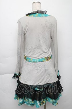 画像2: gouk / ボレロ付きキャミワンピースセット  グリーンx黒 S-25-11-23-035-GO-OP-AS-ZS