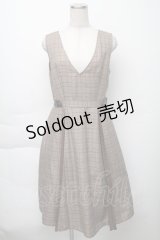 axes femme / サイドプリーツジャンスカ M ブラウン S-25-11-23-036-AX-OP-HR-ZS