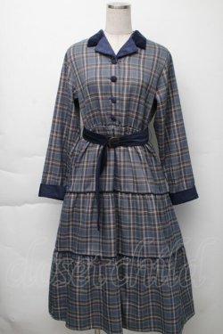 画像1: LEBECCA boutique / 道のりを想うワンピース  ブルー S-25-11-23-038-EL-TO-HR-ZS